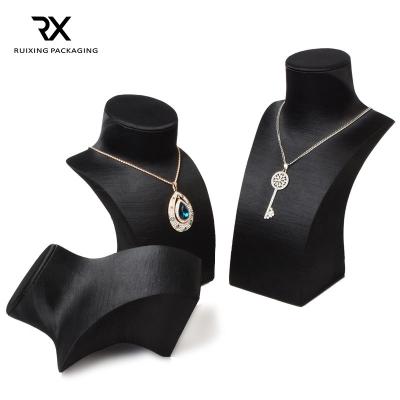 China Classic Elegant Luxury Portrait Necklace Display Lucking Pendant Display Stand , Jewelry Display Props for sale