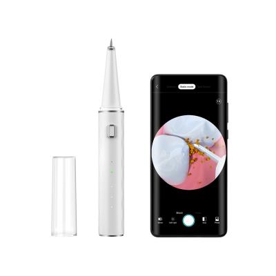 China Fashion Design Convenient Visual Ultrasonic Intelligent Recognition Checking Electric Vibration Teeth Calculus Remover Dental Scraper Online for sale