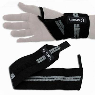 China Elastic wrist wraps for weightlifting men and women with thumb loop for sale