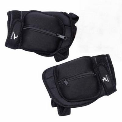 China Exercise Training Adjustable Weighted Gloves , 2lb Set Removable Weight for sale