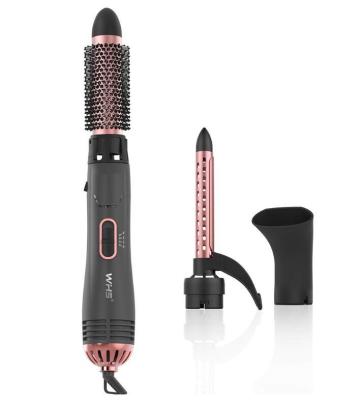 China Ionic 5 in 1 Negative Ion Volumizer Styling Hot Air Hair Straightening Brush Stroke Drier Comb for sale