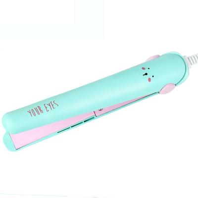 China Temperature Control MEN Travel Iron Portable Mini Flat Iron Hair Straightener HM716 for sale