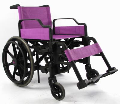 China China Lightweight Never Rusty Disabled Wheelchair Portable Plastic Wheelchair For Handicapped for sale