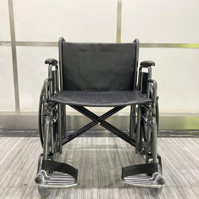 China Hospital Wheelchair Loading Capacity 180Kg Bariatric Heavy Duty Manual Wheelchair for sale