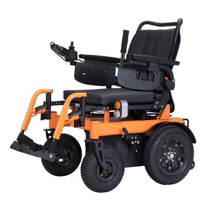 China Powerful Aluminum Alloy Electric Wheelchair With 500W Motor 55Ah*2 Battery Electric Wheelchair For Disabled for sale