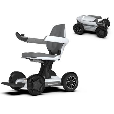 China Aluminum Road Off Foldable 4 Wheel Electric Mobility Scooter And Wheelchairs For Elderly People for sale