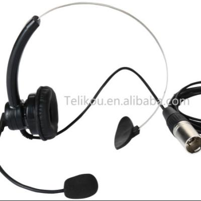 China Super Lightweight Telikou Single Ear Headset For Broadcast Equipment NE-11 for sale