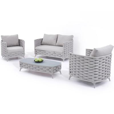 China Aluminum Design High Quality Modern Garden Pool Outdoor Hotel Furniture Patio Sofa Set for sale