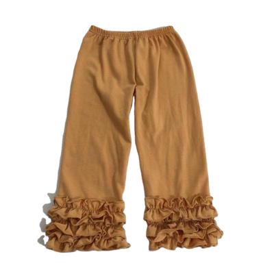 China Breathable Cheapest Price Girls Lace Up Pants Multicolor Cute Spring And Autumn Pants for sale