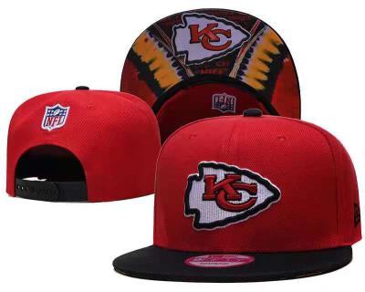 China breathable & Waterproof Wholesale 32 Embroidery Embroidery Team Logo Football NFL Hat Baseball CAF Teams Hip Hop Flat Brim Hat for sale