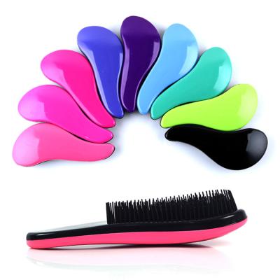 China Waterproof Professional Scalp Duct Comb Wig Detangling Wet Hair Extension Massager Scalp Wet Hair Brush For Wigs 360 Wave Brush for sale