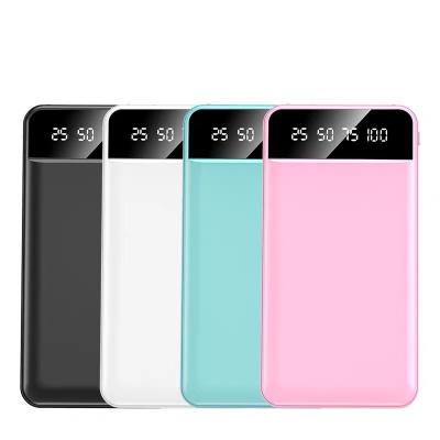 China Fast Charging Support 2 in 1 Portable Bank 5000mah/10000mah Capacity Free Power Logo Led Display Type C Android Port Manufacturer Charging Wholesale for sale