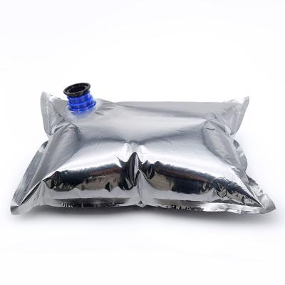 China 10L Aseptic High Barrier Aseptic Bag In Box Fruits& Vegetables Concentrate , Puree Bags Aseptic Spout for sale