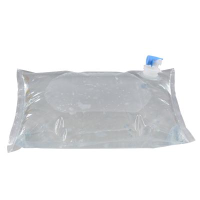 China 1.5L/3L/5L barrier food grade PA/PE laminated water bag vitop dispenser valve bag in box for sale