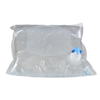 China Barrier Water Bag In Box 5L Clear Bags With Dispenser Valves for sale