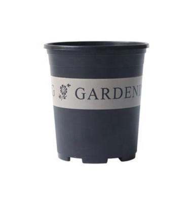 China Europe 2 Gallon Black Gallon Pot Nursery Plant Pot Garden Flower Pot Directly for sale