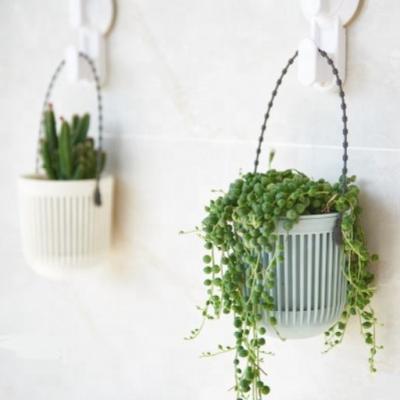 China Europe Unique Design Plastic Hanging Pot Indoor Hanging Pot for sale