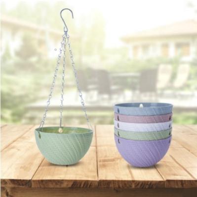 China Europe Plastic Hanging Flower Pot Factory Wholesale Hanging Pot Directly for sale