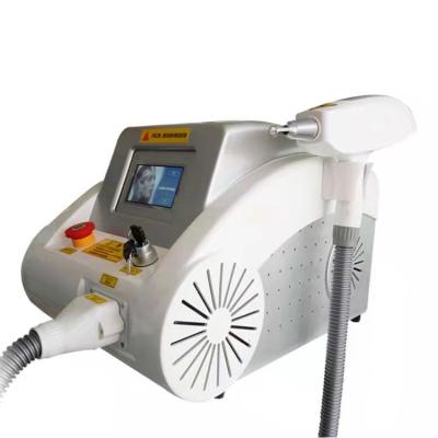 China 2023 JUST SALE ND YAG tattoo removal eyebrow removal 1064nm 532nm nd yag laser machine for tattoo removal beauty equipment spot size for sale