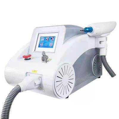 China Q Switch ND Yag Laser Tattoo Removal Beauty Machine Pigments Removal 1064nm 532nm 1320nm Spot Size for sale