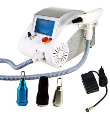 China Portable Q Switched Tattoo Machine Picway ND YAG Laser Tattoo Removal Machine Carbon Peel Laser Spot Size for sale