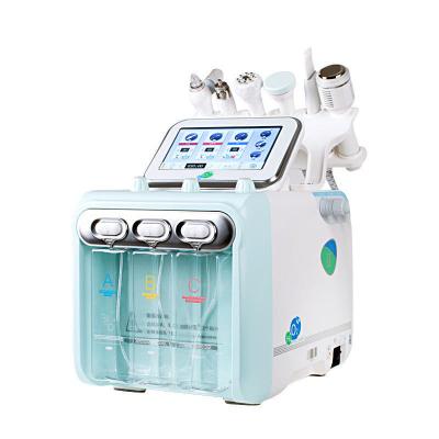 China Skin Tightening Wholesale Price Bestselling 6 in 1 Small Bubble H2O2 Microdermabrasion Machine Hydraulic Legal Microdermabrasion Machine For Sale for sale