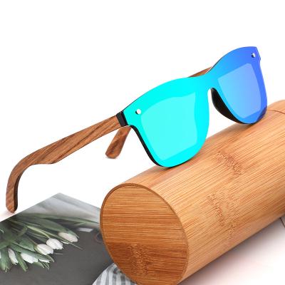 China New fashion sunglasses bamboo wooden glass polarized outdoor fishing driving sunglasses wholesale for sale