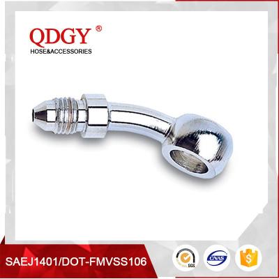 China qdgy steel material chromed plated coating 10MM (3/8) BANJO BOLT - 35 degree for sale