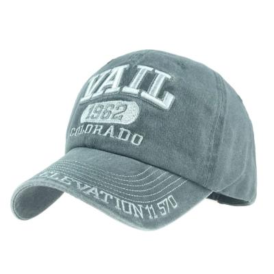 China JOINT Distress Baseball Cap Unisex Promotional Sports for sale