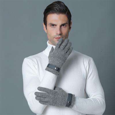 China High Quality Hot Selling Men's Women's Unisex Woolen Glove Simple Driving Skiing Winter Warmer Recycling Gloves for sale