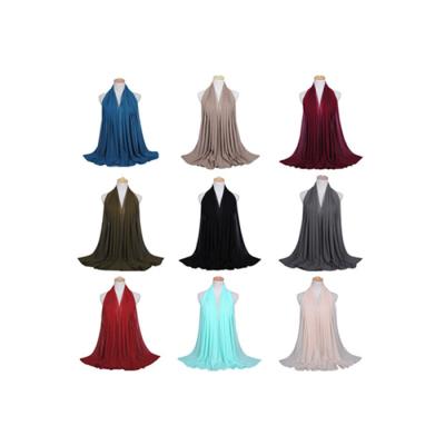 China Chiffon Tops Selling Wholesale White Polyester Chiffon Chiffon Shawl Dubai Muslim Bubble Chiffon Scarf for sale