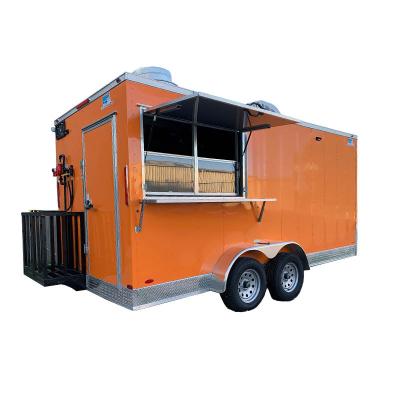 China Mobile bakery street fast food trucks food trailer for sale breakfast/snack/ ice cream shop kitchen equipment for sale