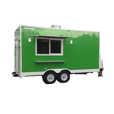 China Bakery Mobile Kitchen Hot Dog Food Cart Concession Food Trailer Outdoor Catering Cart for sale