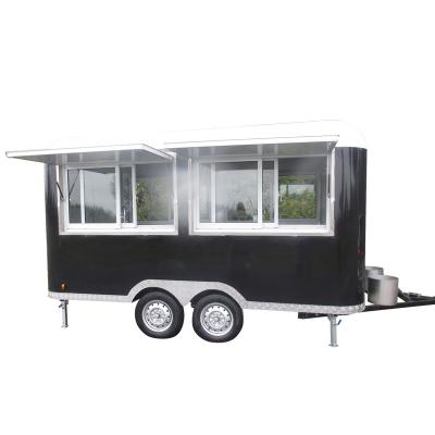 China Multifunctional customizable popular bakery street food trailer/food truck/van fast food for sale