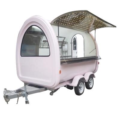 China Outdoor mobile bakery food kiosk retail coffee concession stand hot selling trailer for sale