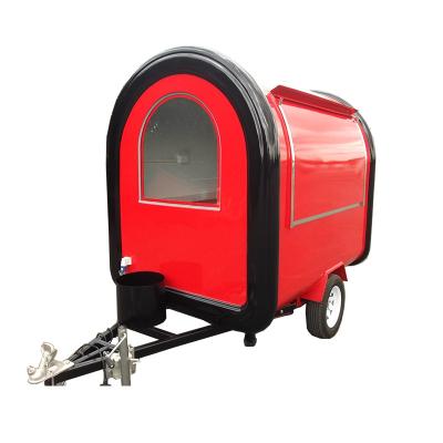 China Siristar bakery car towing mobile coffee trailer mobile pastry cart snack trailer ice cream trailer for sale for sale