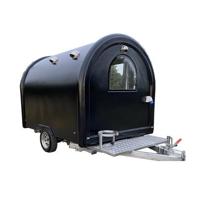 China Mobile Bakery Popped Food Trailer Fully Equipped Food Trailer Hot Dog Catering Trailer for sale