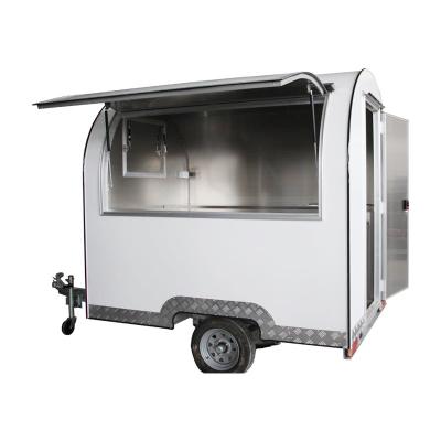 China Bakery Shaved Mobile Food Trailers Stand Ice Cream Concession Trailer Chinese Manufacturer for sale