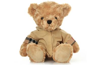 China 100% pp. Füllungs-Baumwollmantelkleid sitzen Puppen-Geburtstagsgeschenk 30CM des Plüschs Teddybär angefülltes zu verkaufen