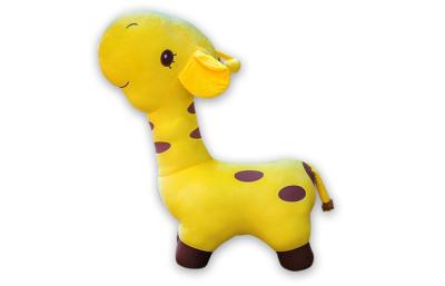 China Cartoon child baby stool sika deer cloth size 70 cm stuffed toys for Children for sale