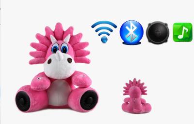 China La felpa del altavoz de Bluetooth juega peluches personalizados historieta del diseñador de la caja de los altavoces de la muñeca en venta