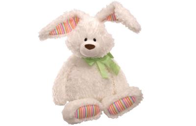 Cina Il festival esclusivo dei regali della Pasqua del bambino gioca il coniglio di bianco della peluche personale 30CM in vendita