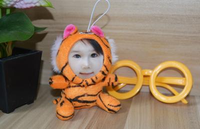 Cina La bella rana adorabile DIY ha farcito il giocattolo del fronte della peluche 3D per il regalo di festa del bambino in vendita