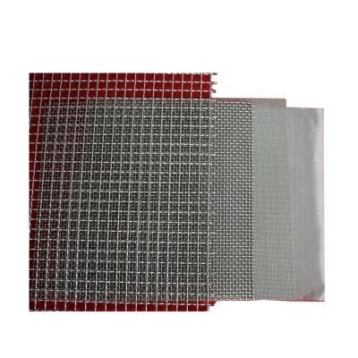 China Practical High Quality Vibrating Plain Weave Screen 3 Deck Steel Wire Filter Screen 400 Mesh for sale