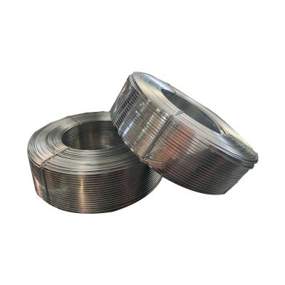 China Carton Packaging Factory Direct Sales Galvanized Copper - Clad Suture Corrugated Box Flat Wire Box Flat Wire for sale