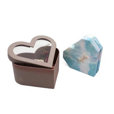 China Heart Shape Box Vintage Aseptic Wallets With Gifts Wax Melt Packaging Box for sale