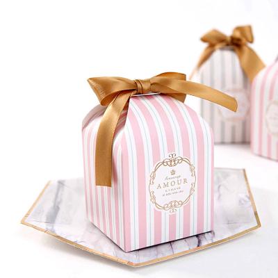 China Recyclable Wholesale Custom Wedding Candy Box For Guests Custom Exclusive Box Match Box for sale