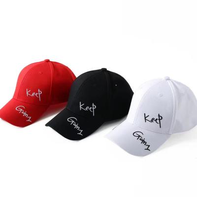 China breathable & 2021 OEM Autumn New Female Fashion Letter Embroidery Baseball Cap Waterproof Women's Sports Running Hats Deckel for sale