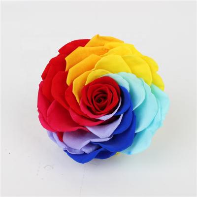 China Real Fresh Cut Roses Wholesale High Quality 9-10 Cm Grade One Touch Real Preserved Forever Eternal Roses Direct Eternal for sale