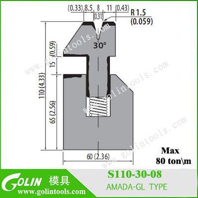 China Steel Hemming Dies S110-30-08 Spring Hemming Tools for sale